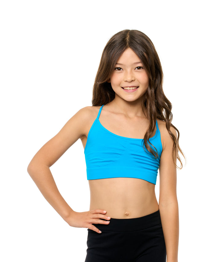 Girl's (8-14) Solid Bra Cami