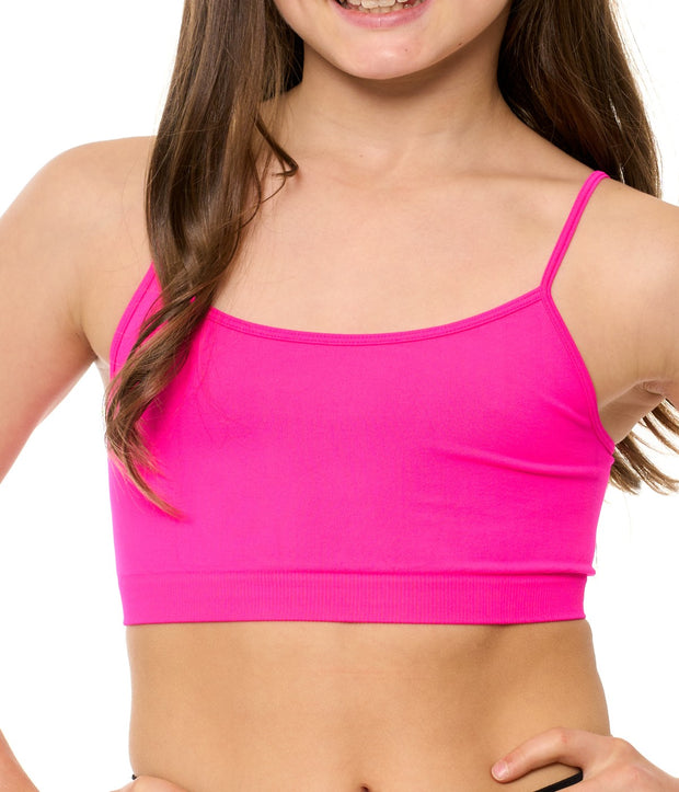 Girl's (7-14) Bandeau Bra Cami