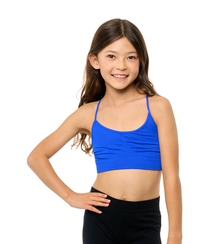 Girl's (8-14) Solid Bra Cami