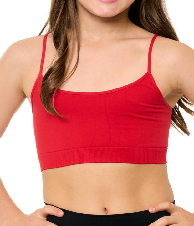 Girl's (7-14) Bandeau Bra Cami