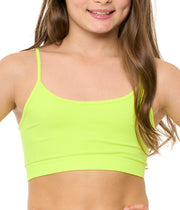 Girl's (7-14) Bandeau Bra Cami