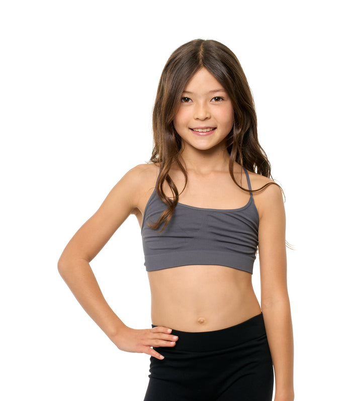 Girl's (8-14) Solid Bra Cami