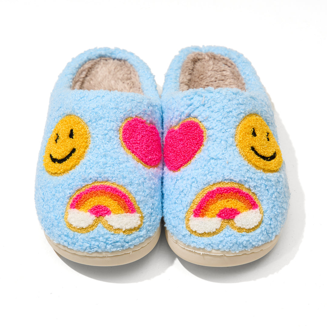 Pink & Red Heart Slippers