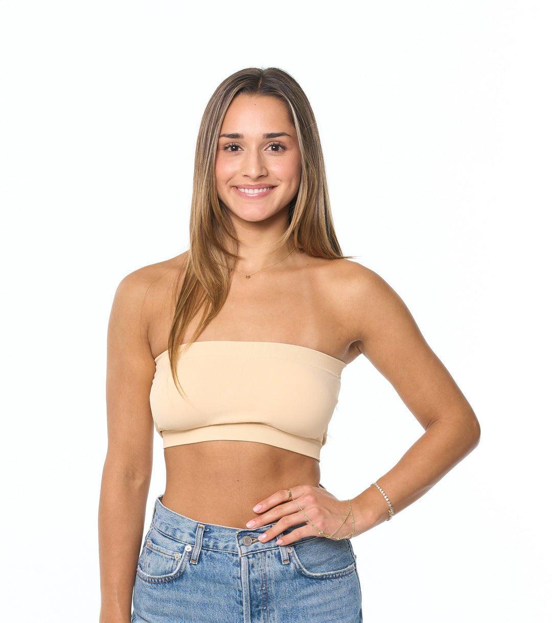 Seamless Padded Bandeau Junior/Women's One Size