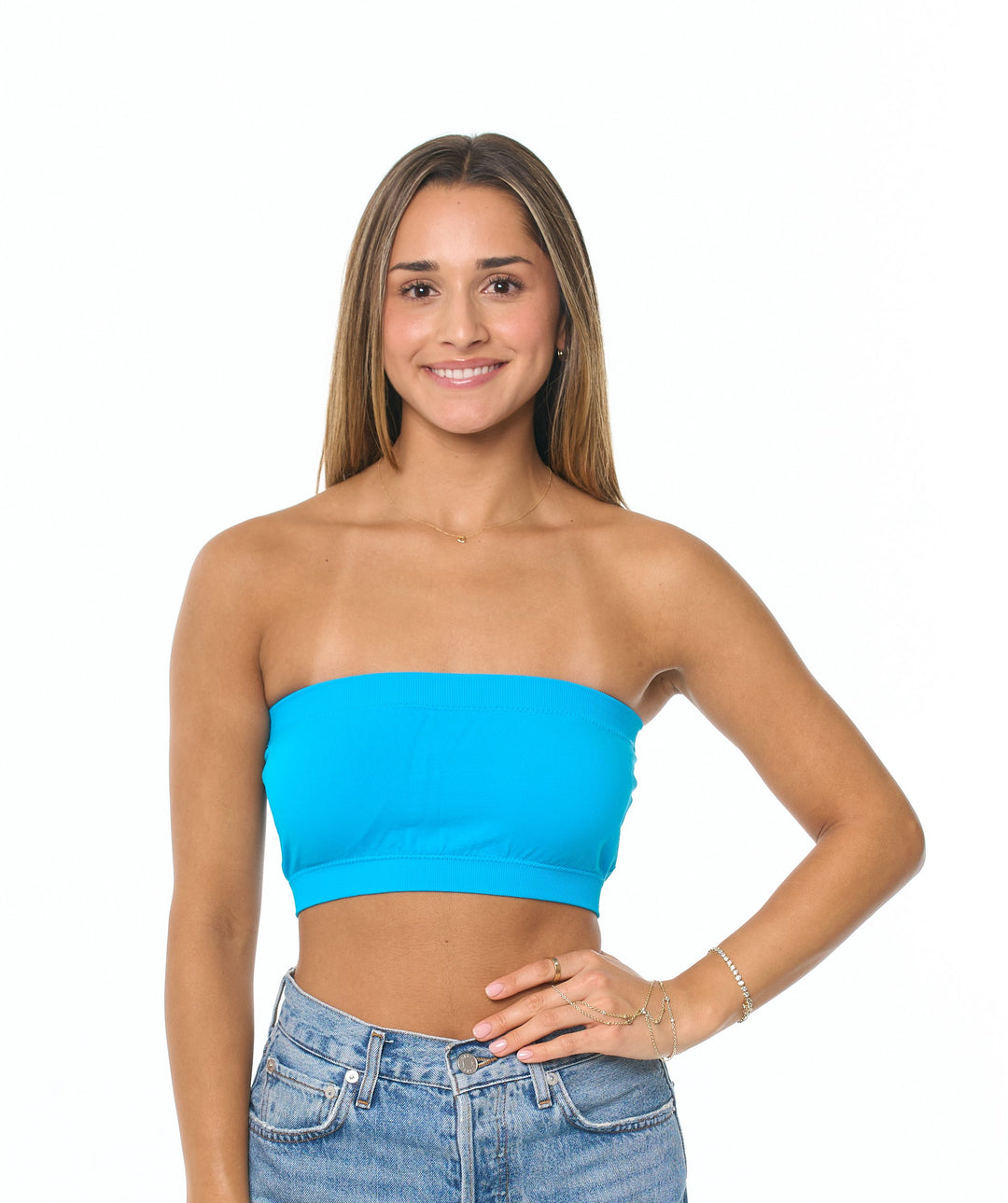Seamless Padded Bandeau Junior/Women's One Size