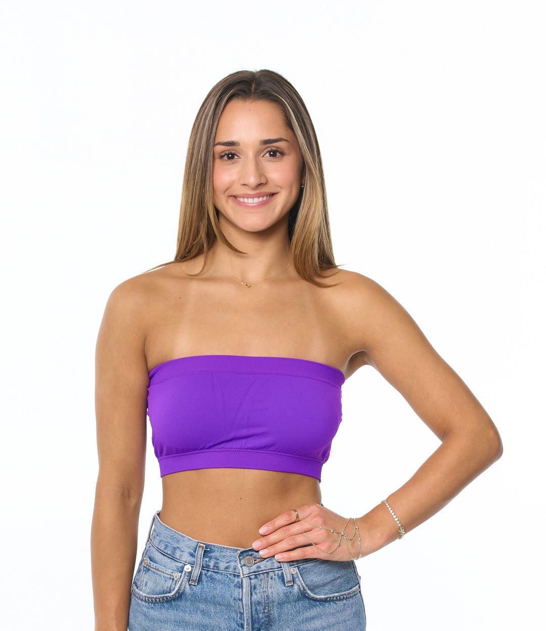 Seamless Padded Bandeau Junior/Women's One Size