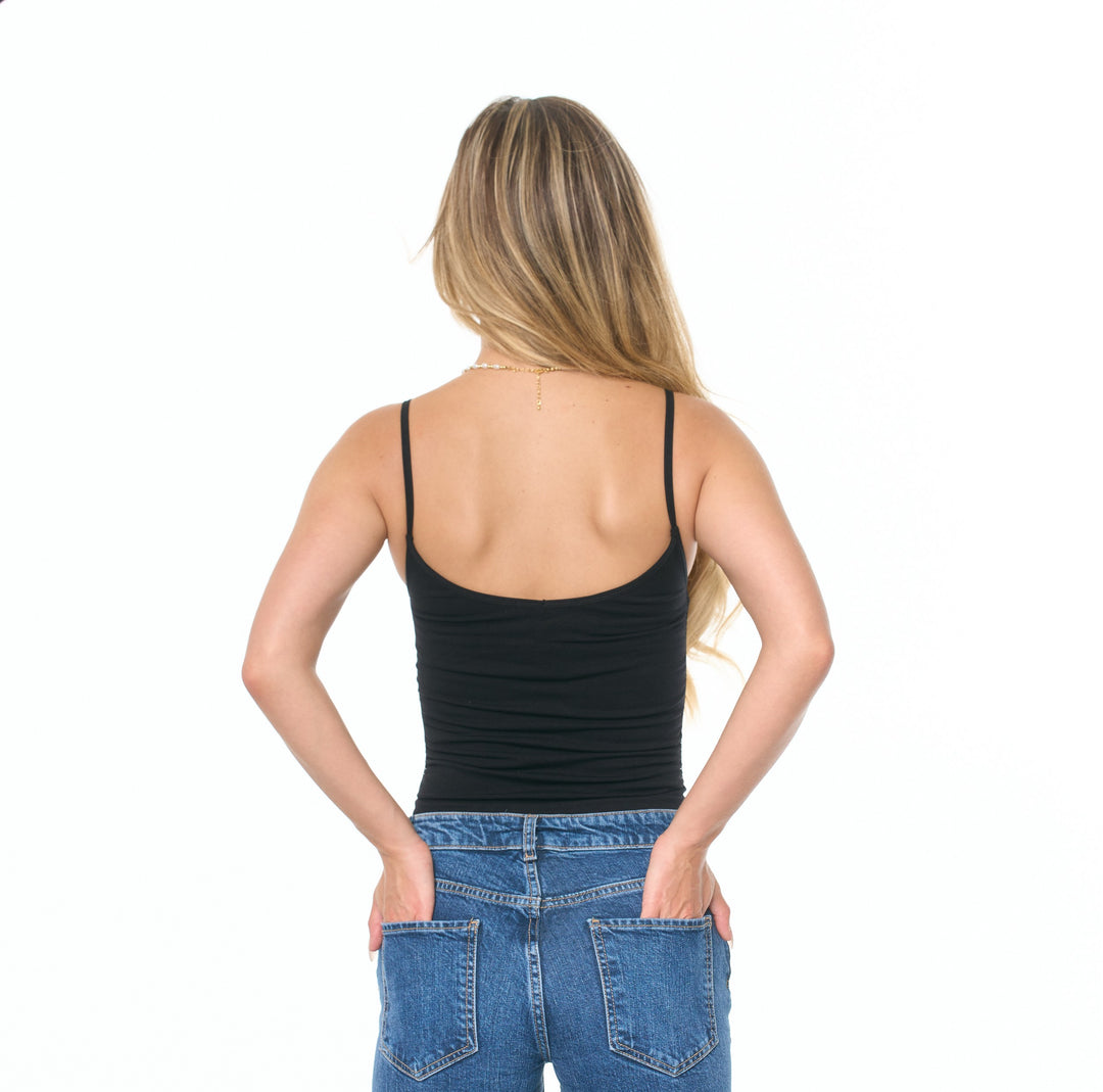 Junior Cami w/ Side Ruching