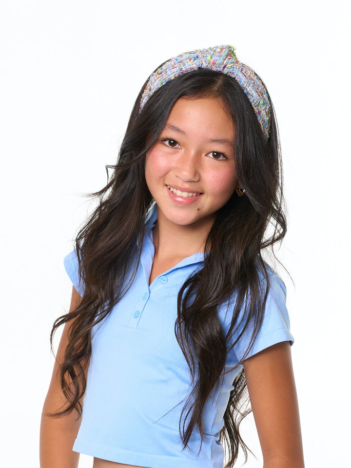 Tweed Knotted Headbands