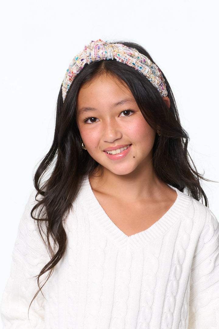 Tweed Knotted Headbands