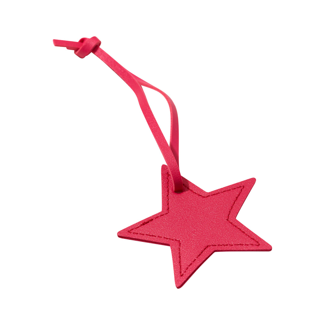 Faux Leather Star Bag Charms