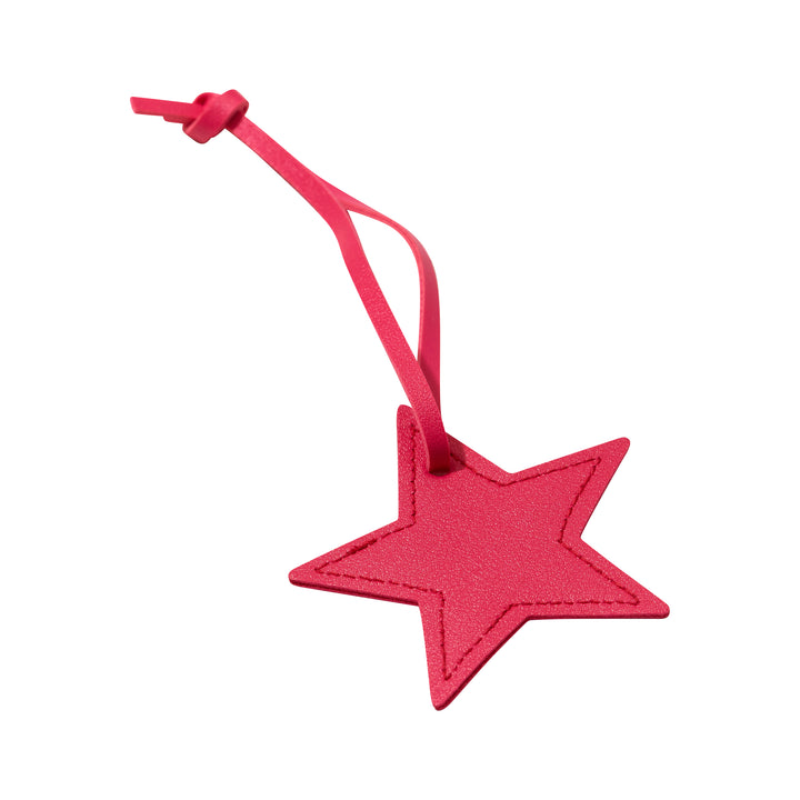 Faux Leather Star Bag Charms
