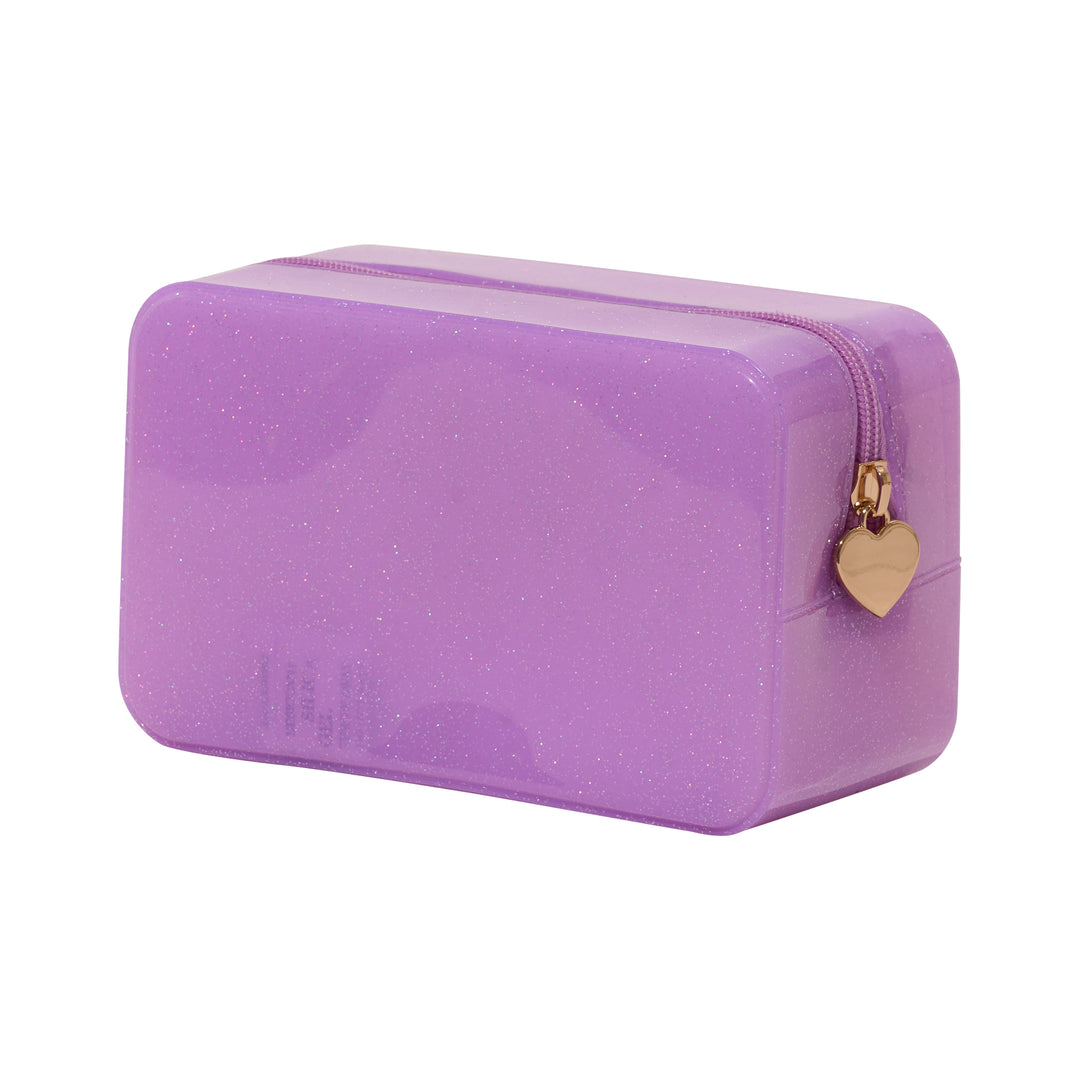 Malibu Jelly Glitter Pouch Collection - Lavender