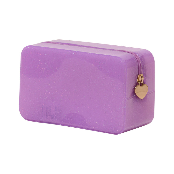 Malibu Jelly Glitter Pouch Collection - Lavender