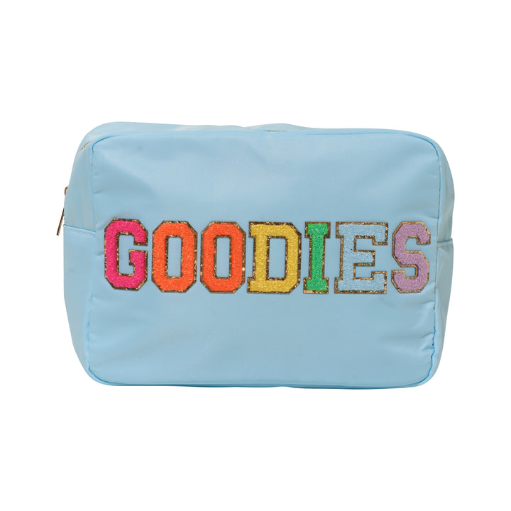 Nylon Pouch w/ GOODIES Chenile Patch - 6 COLORS