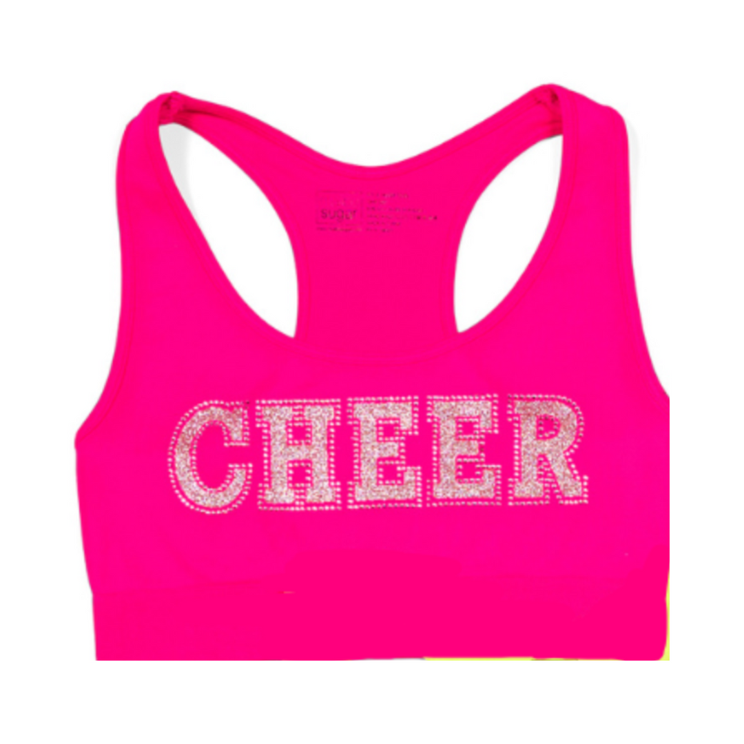 Junior "CHEER" Sports Bra