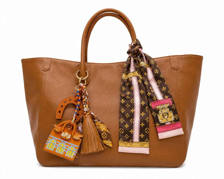 "The Madison" Faux Leather Tote Bag