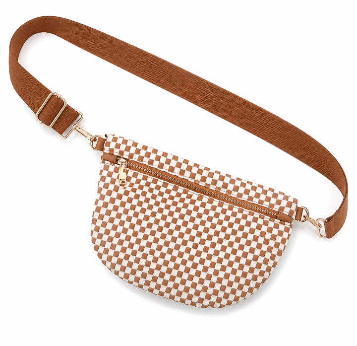 Checkered Crossbody Bags