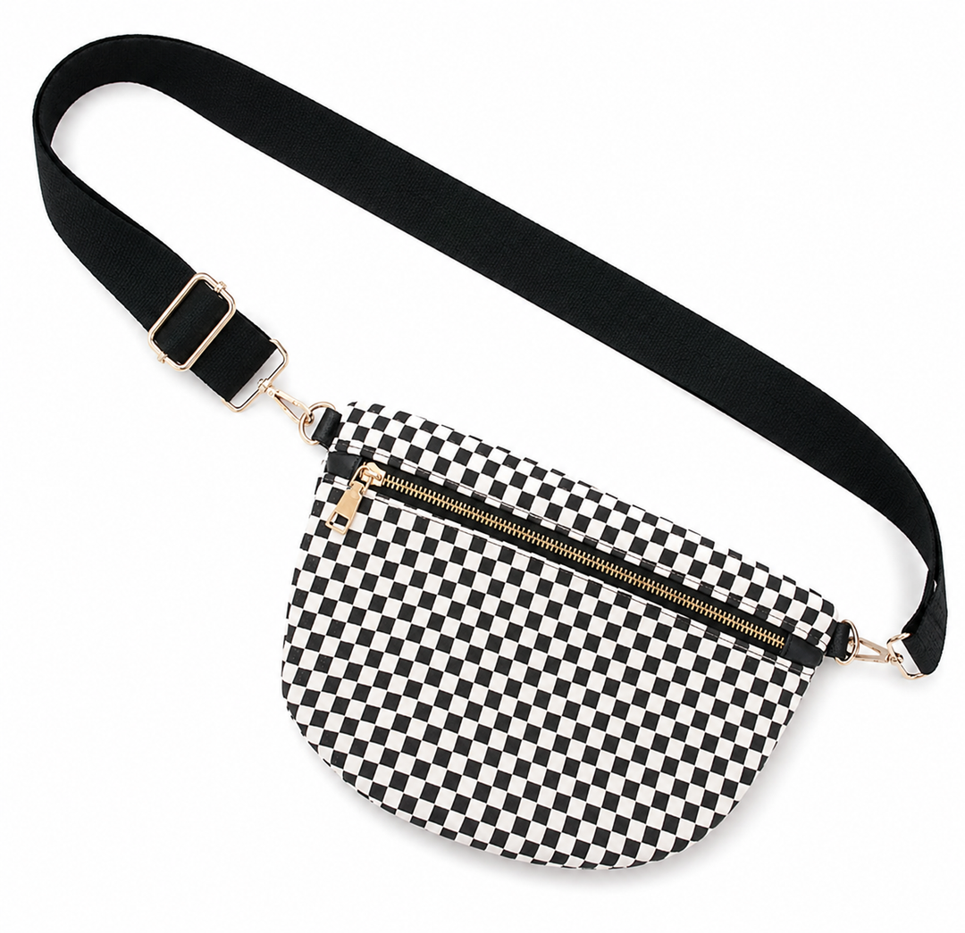 Checkered Crossbody Bags