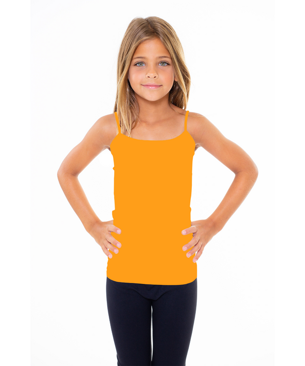 Girl's (7-10) Solid Full Cami
