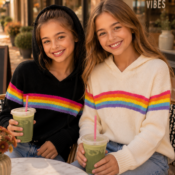 "The Rainbow" Sweater for Girls and Tweens for Fall