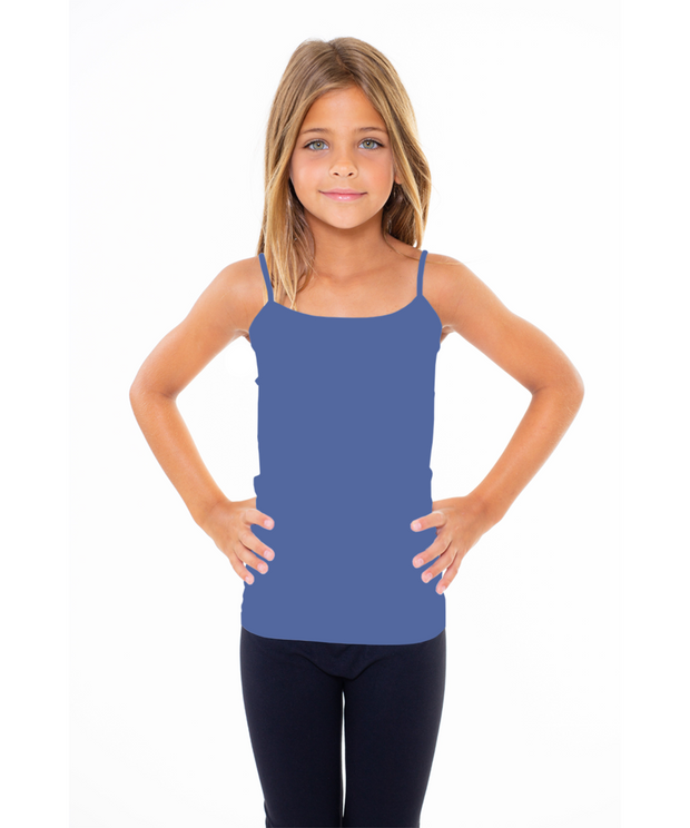 Girl's (7-10) Solid Full Cami