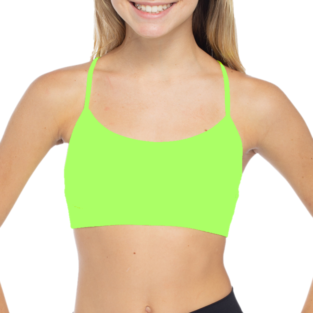 Girl's (8-14) Solid Bra Cami