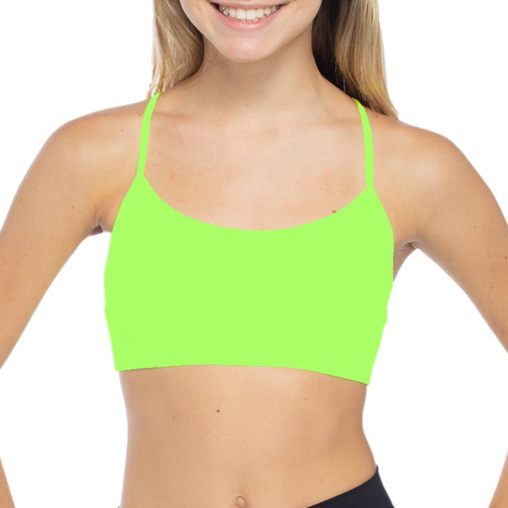 Girl's (8-14) Solid Bra Cami