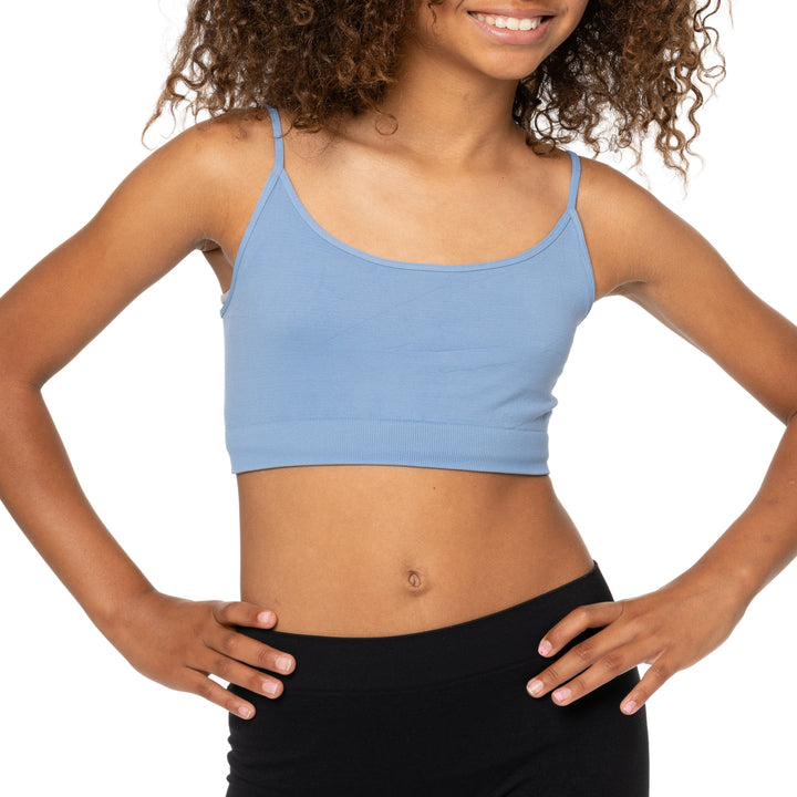 Girl's (7-14) Bandeau Bra Cami