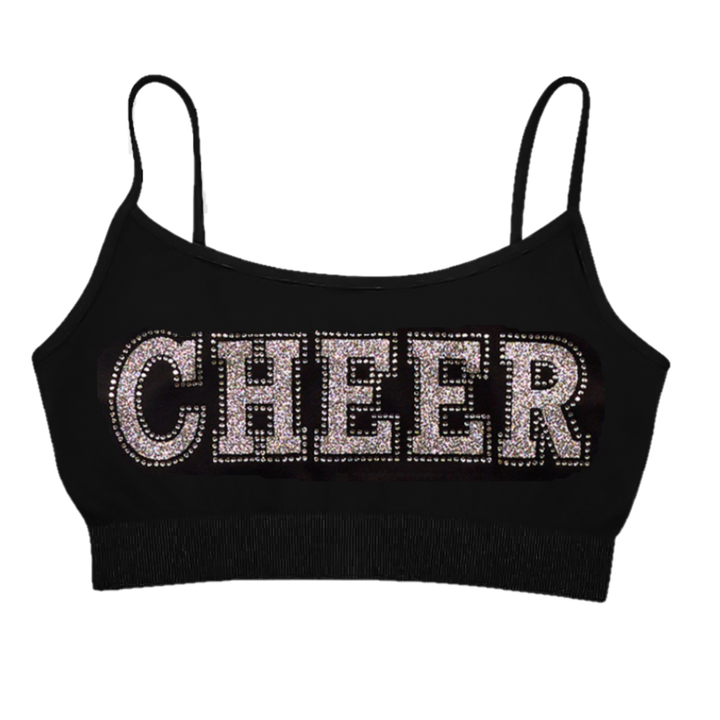 Girl's (8-14) CHEER Bandeau Bra Cami