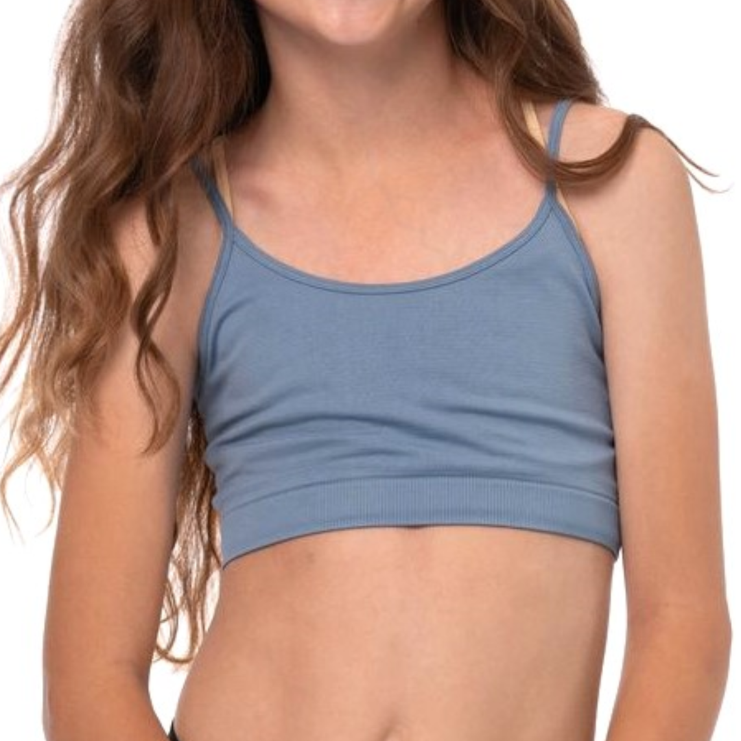 Girl's (7-14) Bandeau Bra Cami