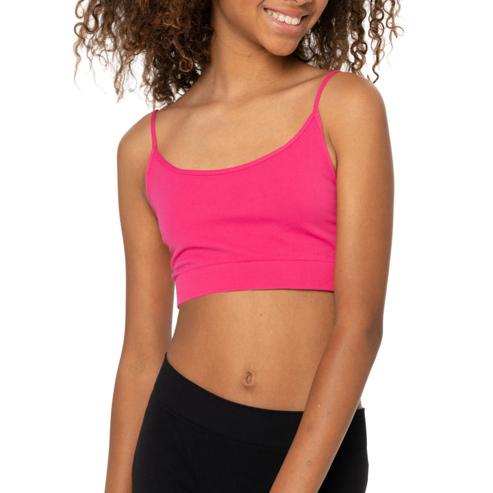 Girl's (7-14) Bandeau Bra Cami