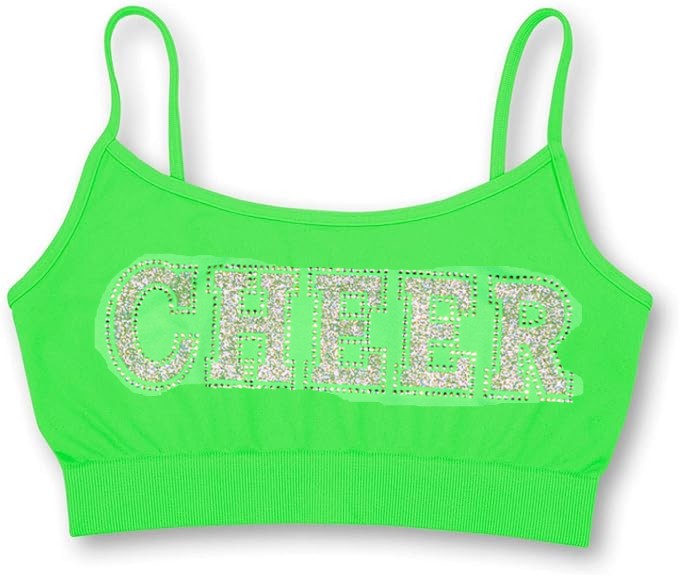 Girl's (8-14) CHEER Bandeau Bra Cami