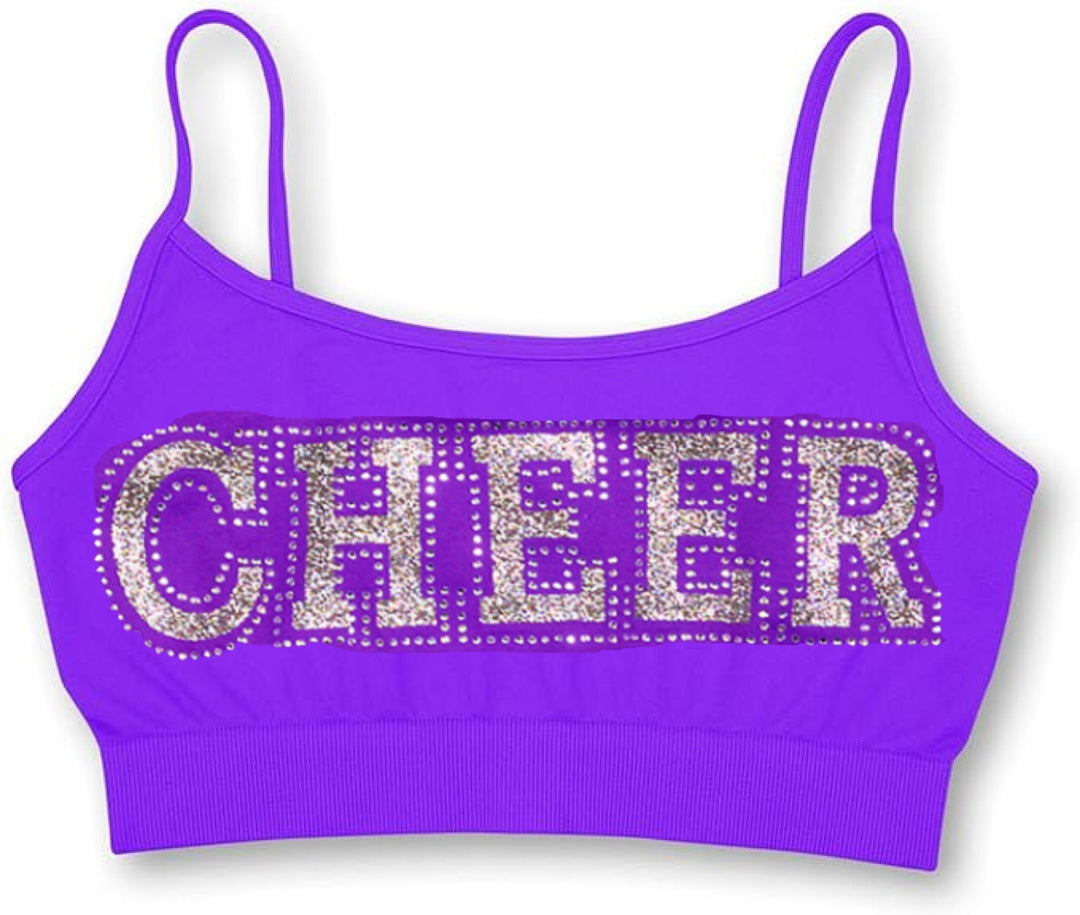 Girl's (8-14) CHEER Bandeau Bra Cami