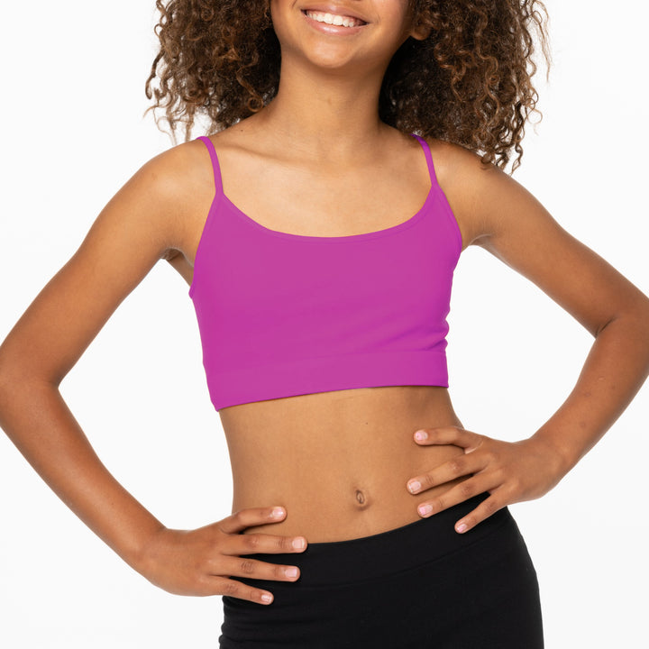 Girl's (7-14) Bandeau Bra Cami