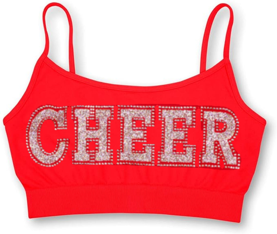 Girl's (8-14) CHEER Bandeau Bra Cami