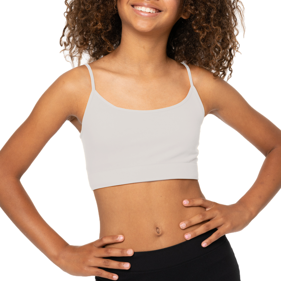 Girl's (7-14) Bandeau Bra Cami