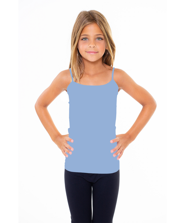Girl's (7-10) Solid Full Cami