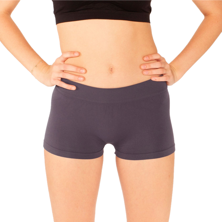 Junior's (12-16) Solid Boy Shorts