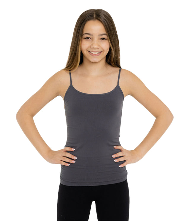 Girl's (10-14) Solid Full Cami