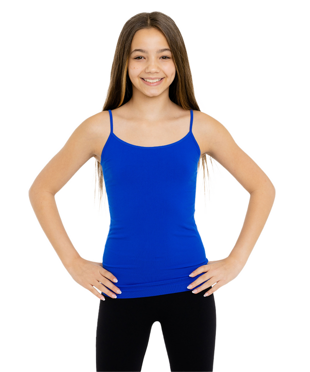 Girl's (10-14) Solid Full Cami