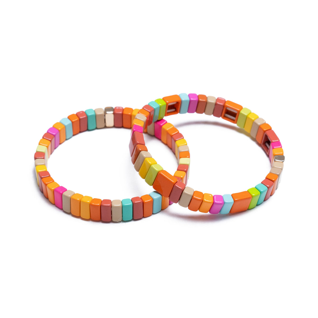 Caramel Sundae Tile Bracelets