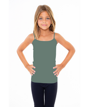 Girl's (7-10) Solid Full Cami