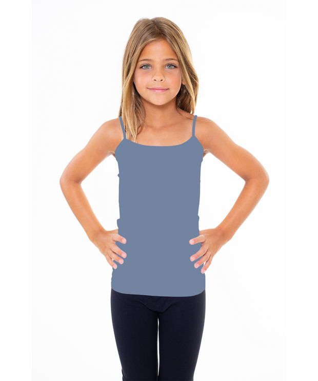 Girl's (7-10) Solid Full Cami