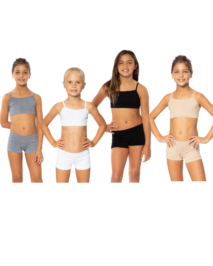 Girl's Every Girl Boy Shorts / Set of 4
