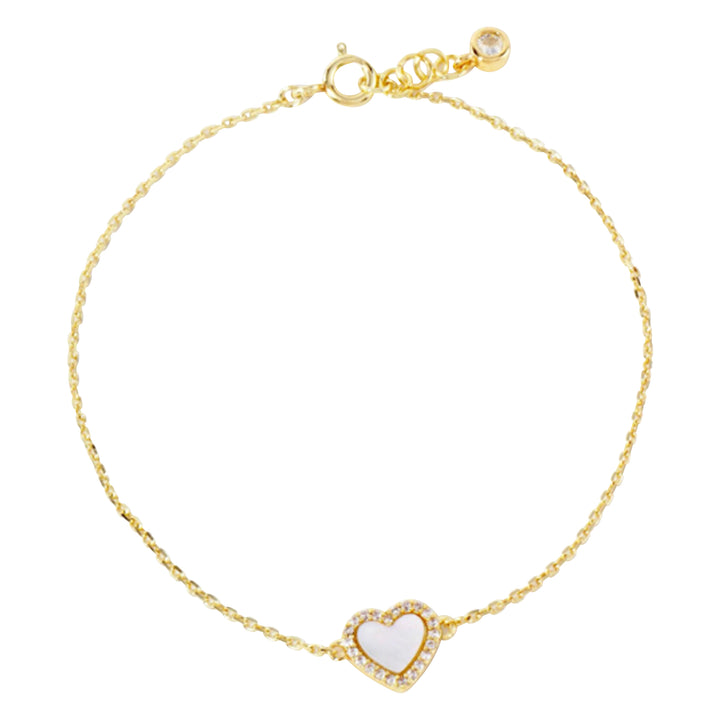 Enamel Heart Bracelets - 5 Colors