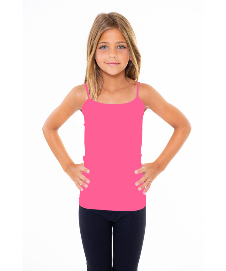 Girl's (7-10) Solid Full Cami