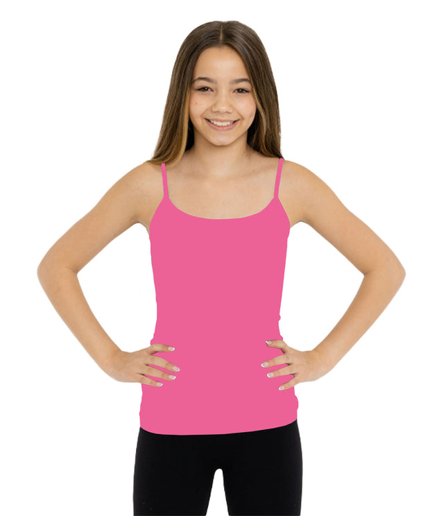 Girl's (10-14) Solid Full Cami