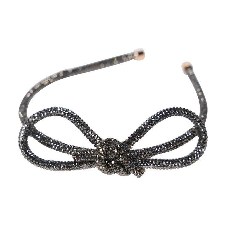 Bow Rhinestone Headband