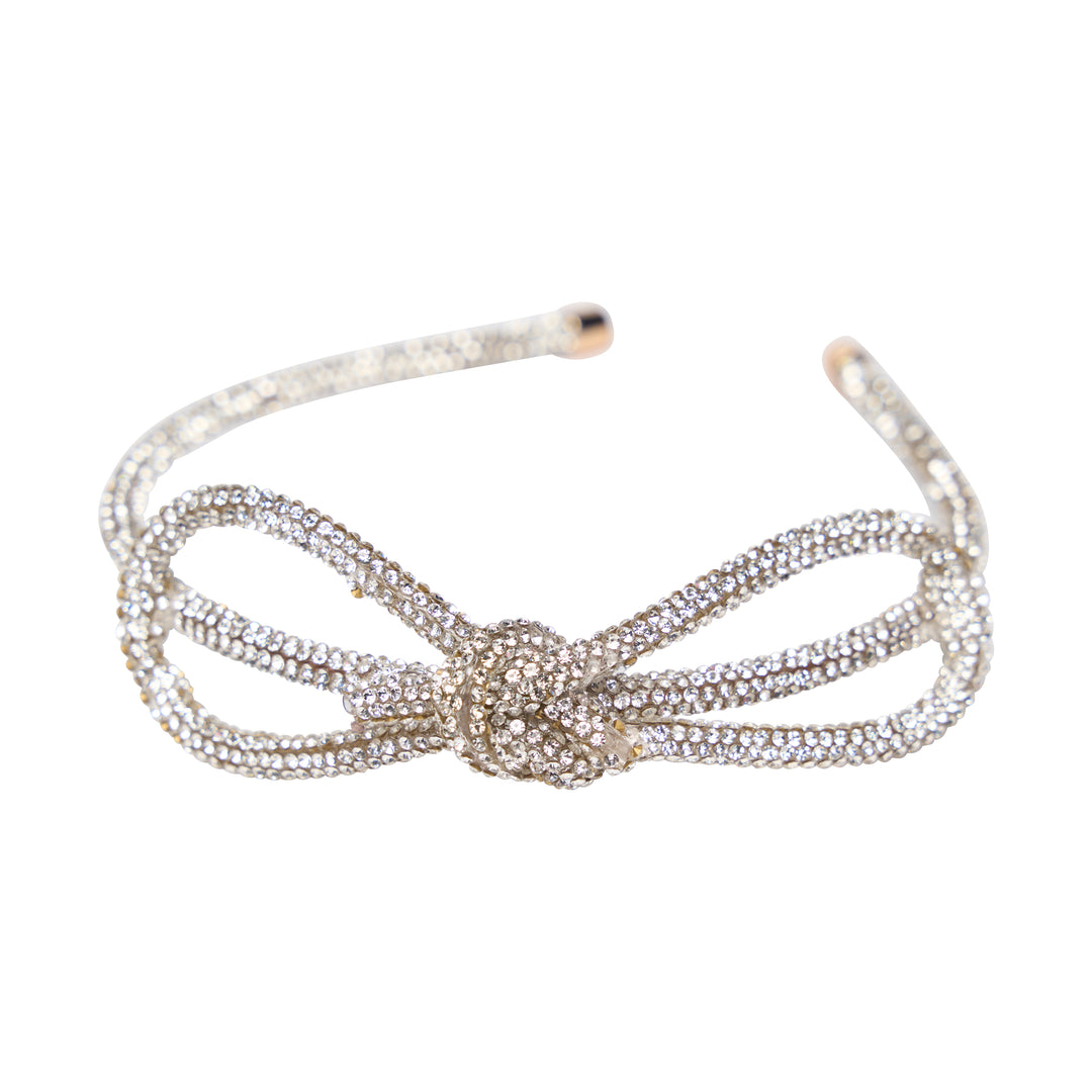 Bow Rhinestone Headband