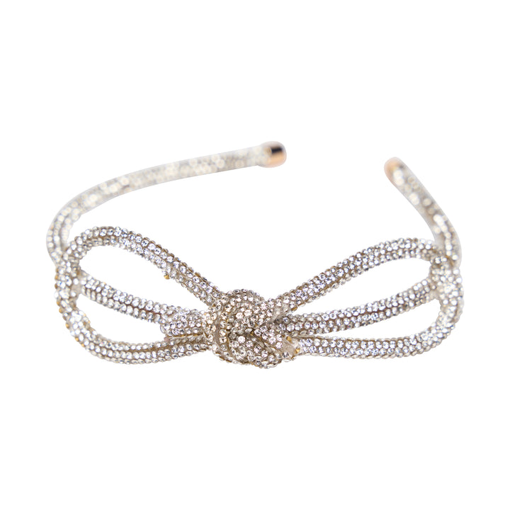 Bow Rhinestone Headband